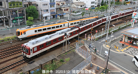 近鉄6061　、藤井寺t9723