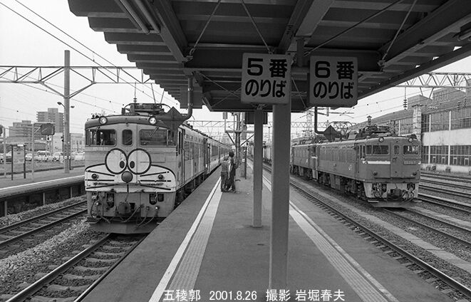 2001-8銘板撮影の旅 五稜郭から函館へ : 鉄道写真家 岩堀春夫の