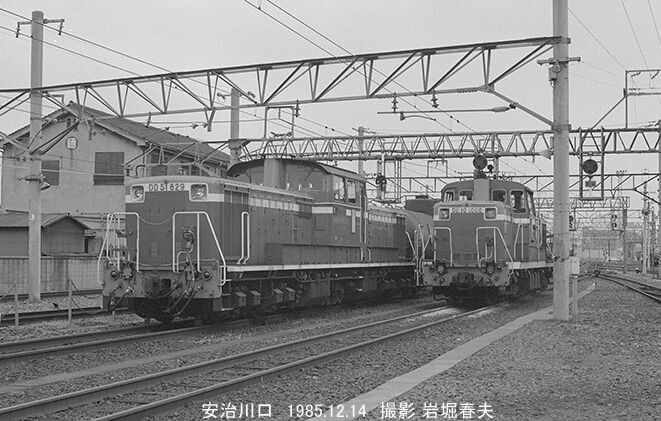 桜島線 安治川口と桜島1985-12 : 鉄道写真家 岩堀春夫のblog2 桜島線 安治川口と桜島1985-12 : 鉄道写真家 岩堀春夫のblog2