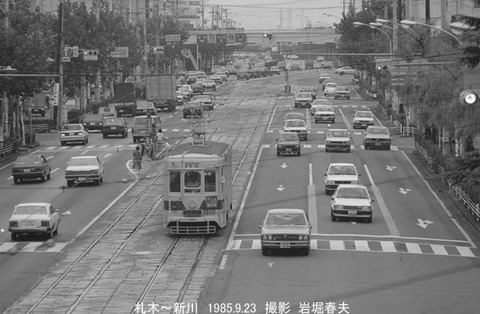 8506527 豊橋鉄道市内線3105