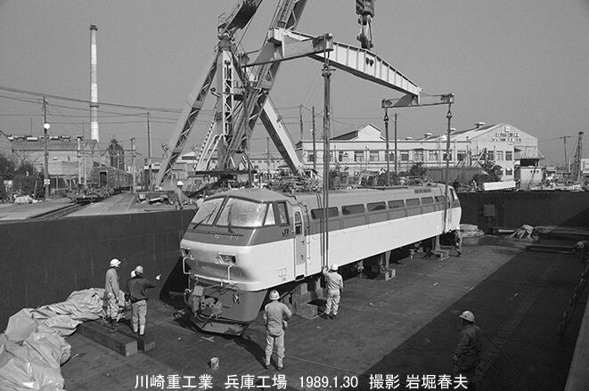 1989-1 EF66-100登場 四国でTSE試運転 : 鉄道写真家 岩堀春夫のblog3