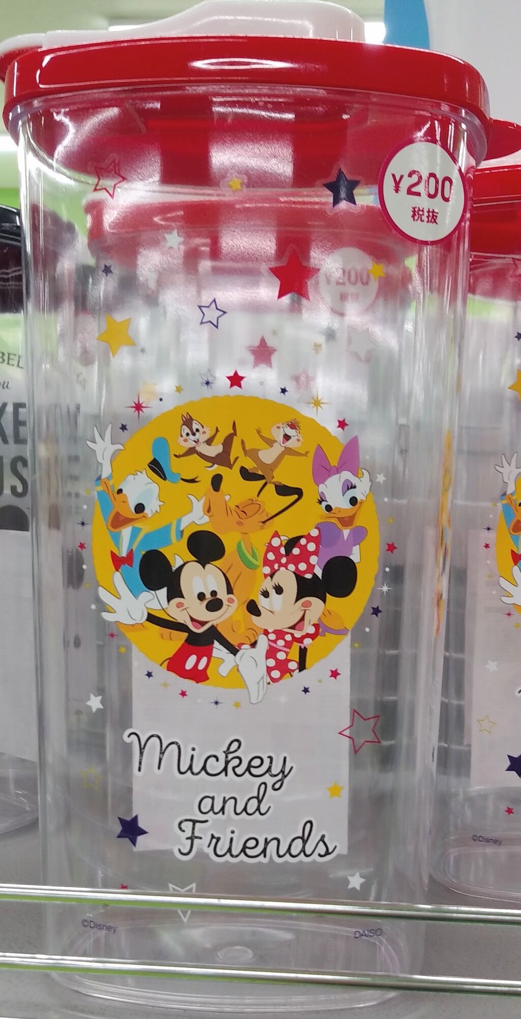 ダイソー ディズニー冷水筒 麦茶ポット One Day ダイソー ディズニー冷水筒 麦茶ポット One Day