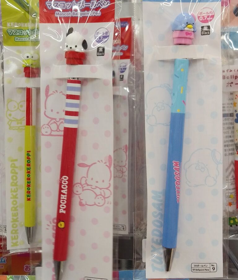 ダイソー サンリオ マスコットボールペン One Day