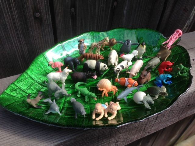 世界の置物　5体まとめ売り　中型 世界博物画立体図鑑Ⅰ コレクションボックス（全8種）【中身未開封品