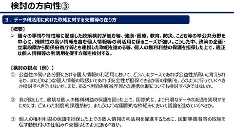 検討の方向性3
