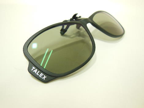 TALEX CLP-03 クリップオン　偏光サングラス トゥルービュー クリップオン03 -MO'EYE GRAY – TALEX online store