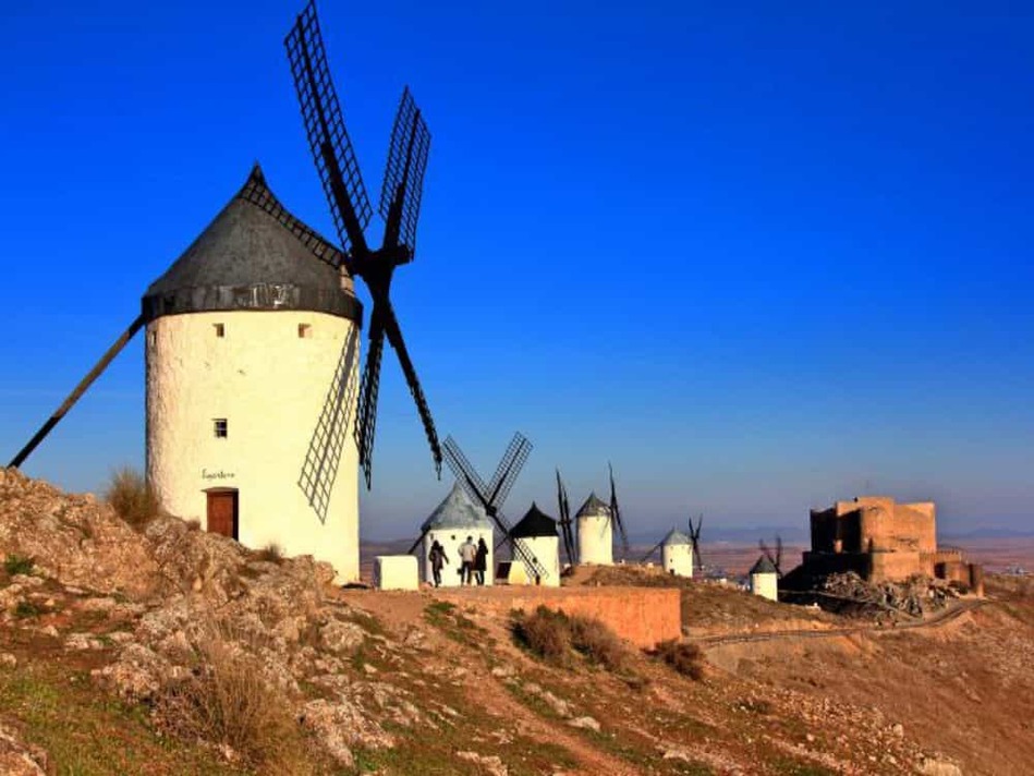 ラ・マンチャの風車群