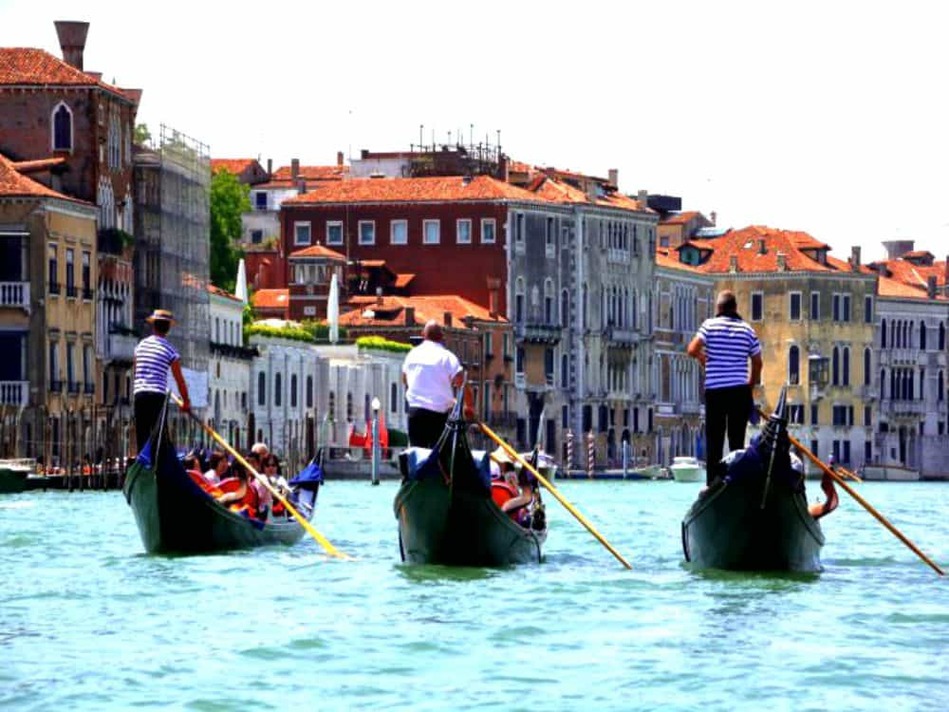 ヴェネツィア　ゴンドラ遊覧