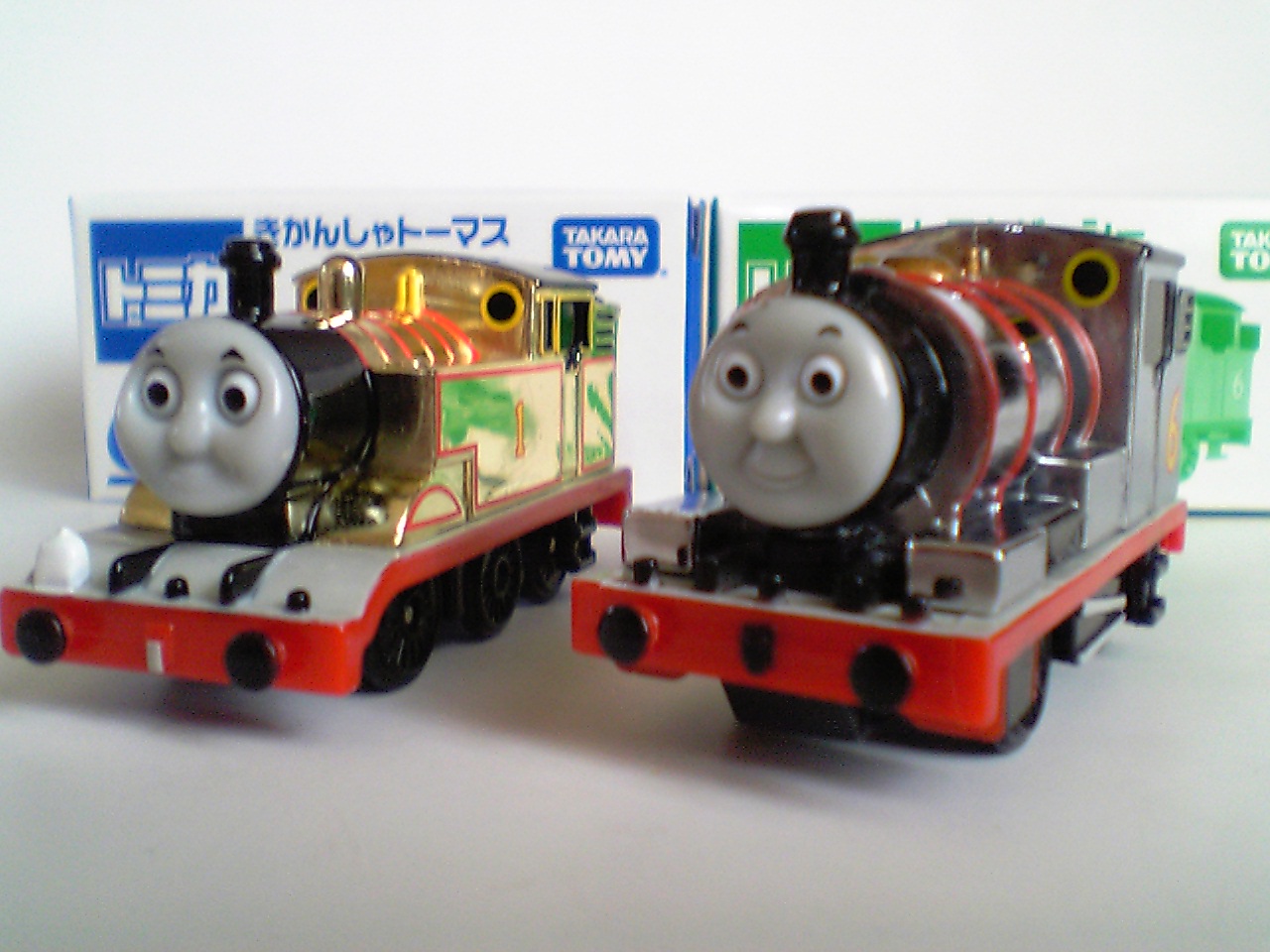 トミカ 金ぴか きかんしゃトーマス 銀ぴか パーシー2個セット 新品未使用 金ピカトーマス＆パーシー : おもちゃ雑記帖【静岡版】