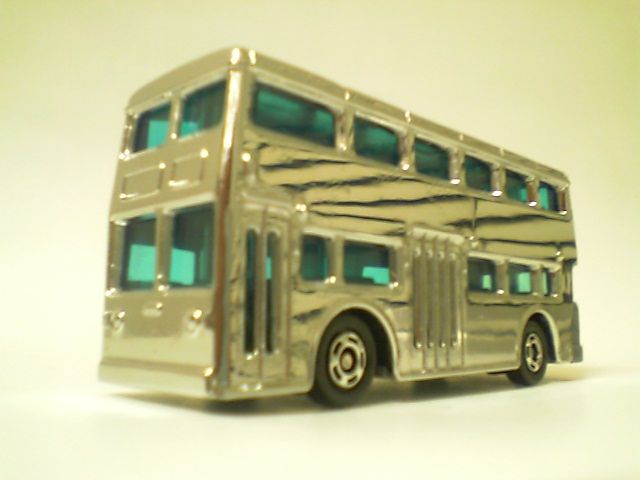 展示品美品　絶版1/24 サンスター製ロンドンバスオープンデッキ まさかのメッキロンドンバスが届く : おもちゃ雑記帖【静岡版】