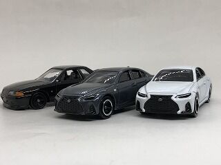 24年7月トミカ新車 レクサスIS、日産スカイラインGT-R 24年7月トミカ新車 レクサスIS、日産スカイラインGT-R