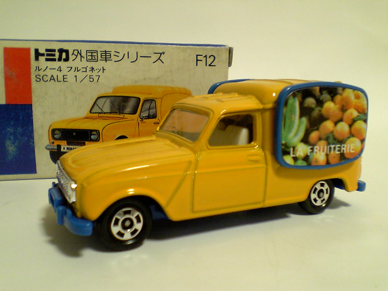 になります】 Takara Tomy - 青箱 トミカ No.F12 ルノー 4