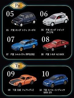 久しぶりのインプレッサ・・・でもなかった、トミカくじ