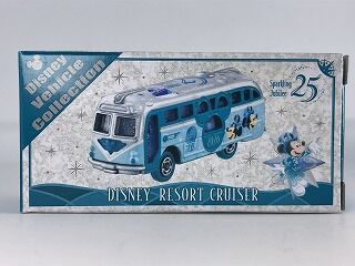 ディズニーシー25周年ならば、当然トミカも出る・・・リゾクル