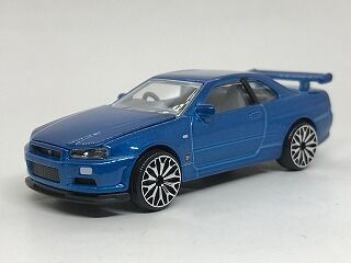 トミカ改造 日産 R34 GTR ボンネット開閉 青マジョレット ホットウィール トミカ改造 日産 R34 GTR ボンネット開閉 青マジョレット ホット