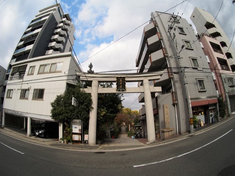 高津宮 鳥居