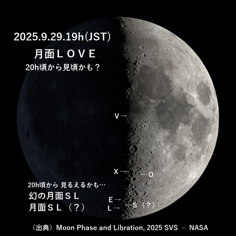 月面 月面X | 月と星空の探訪
