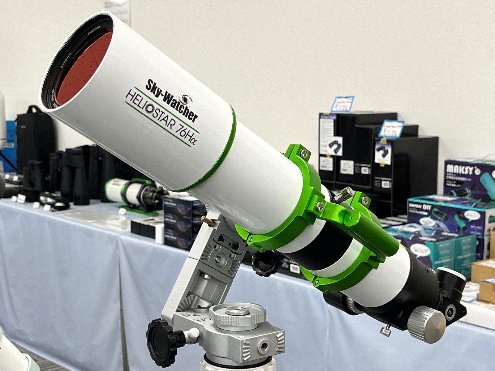 大阪ショールーム便り65：太陽望遠鏡特集～HELIOSTAR 76Ha紹介編 2025
