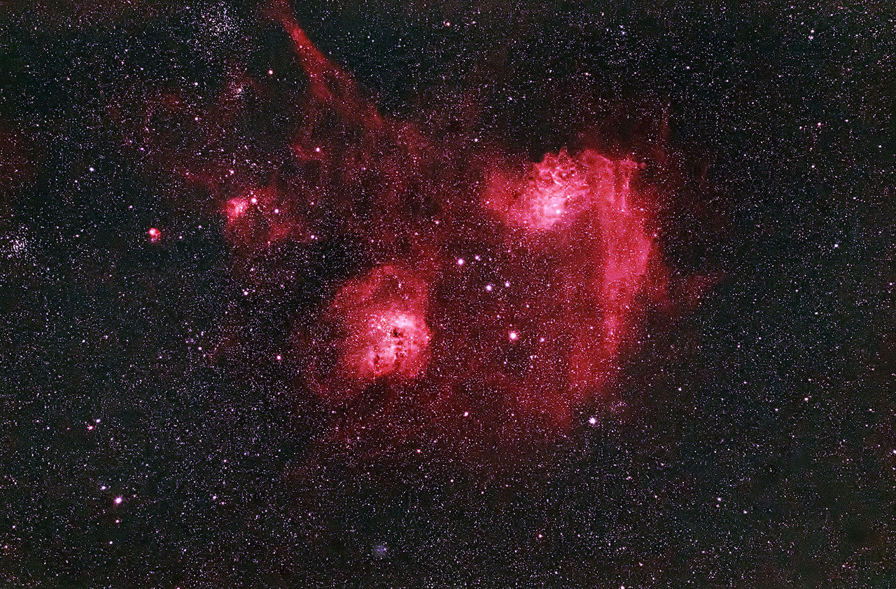 Qbpフィルターによる星雲写真2 19 02 12 中川光学研究室ブログ