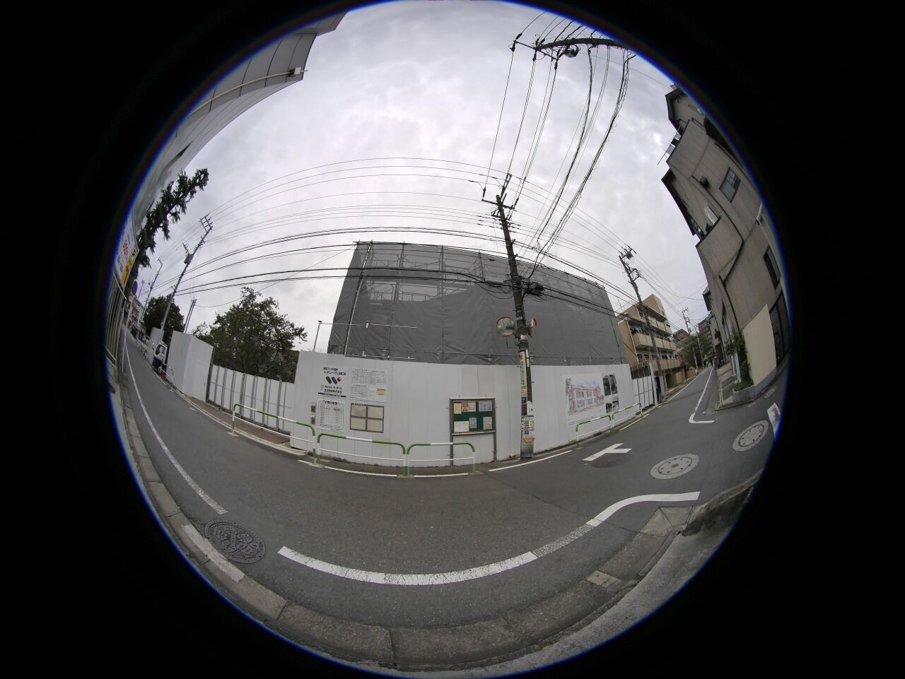 円周魚眼レンズで巡る南長崎 トキワ荘周辺案内 19 12 02 中川光学研究室ブログ