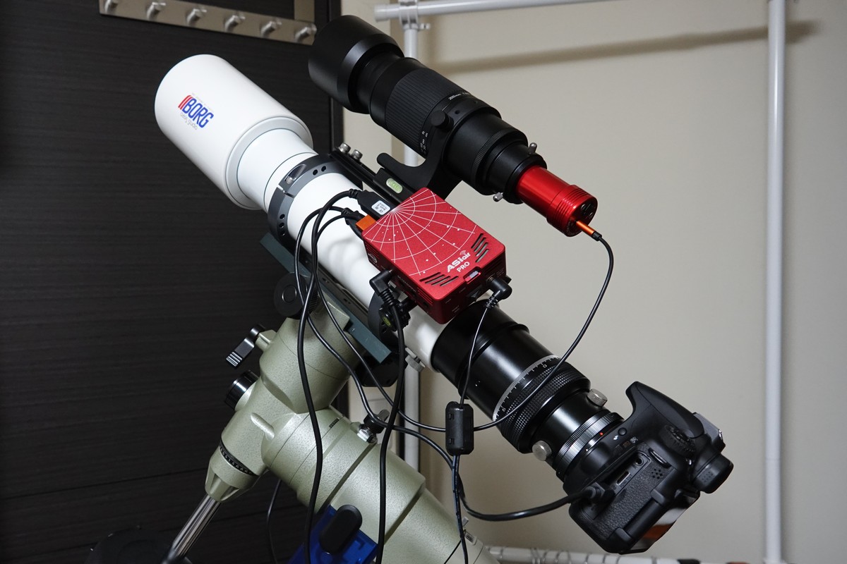 投稿：MILTOLをガイド鏡に＆電子観望に 2020/08/18 : 中川光学研究室ブログ