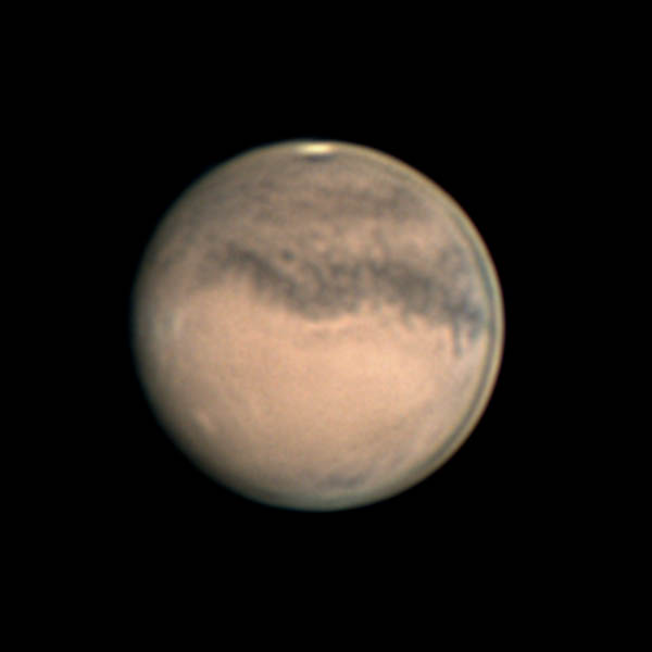 鉄の惑星 9/28の火星 2020/10/02 : 中川光学研究室ブログ