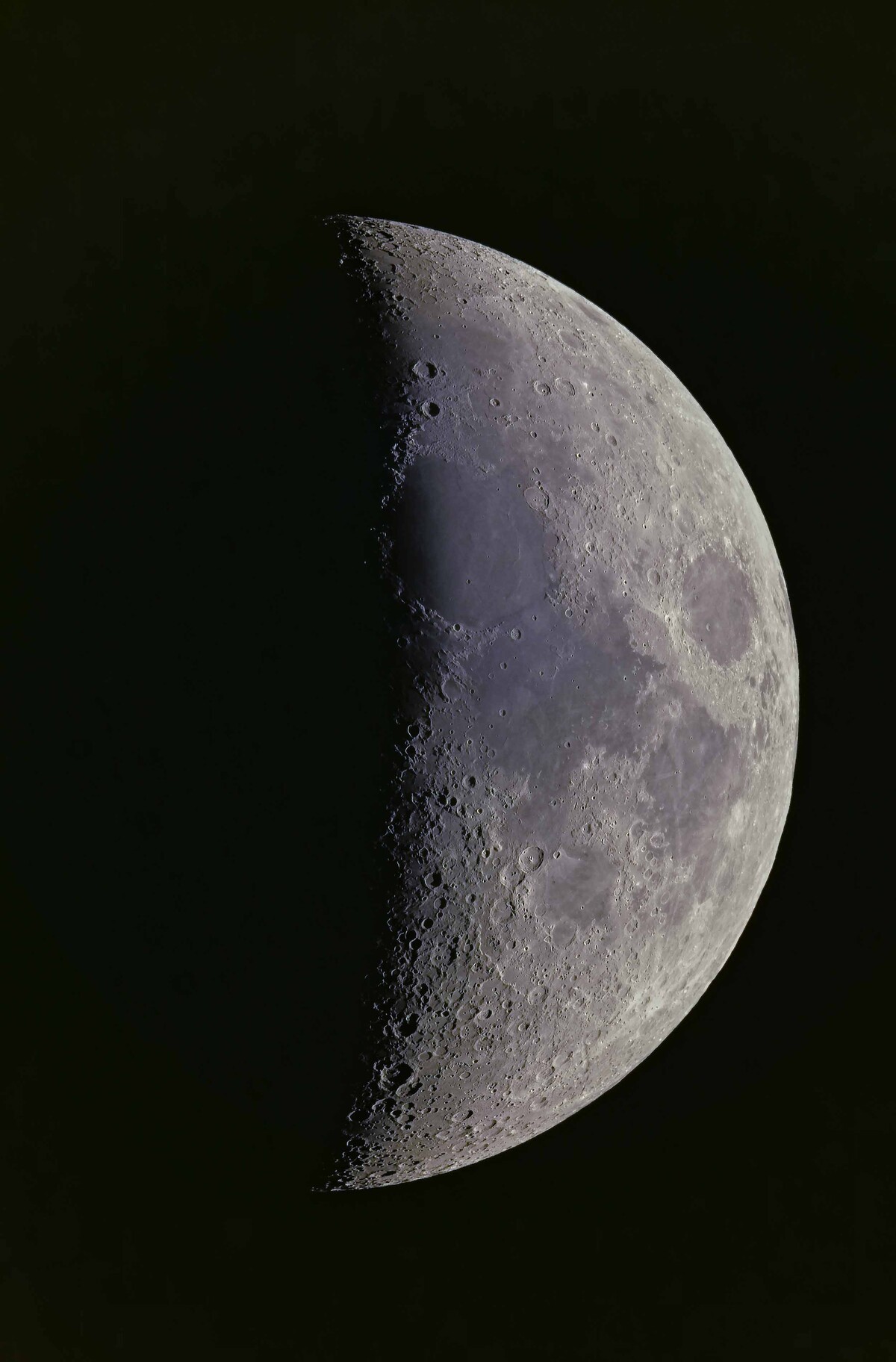 投稿：100枚スタックによる月面2態【追記】2025/09/09 : 中川光学研究