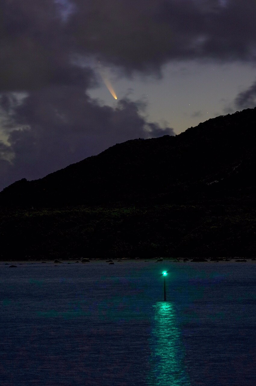 投稿：ネオワイズ彗星とマクシー60 2020/07/19 : 中川光学研究室ブログ