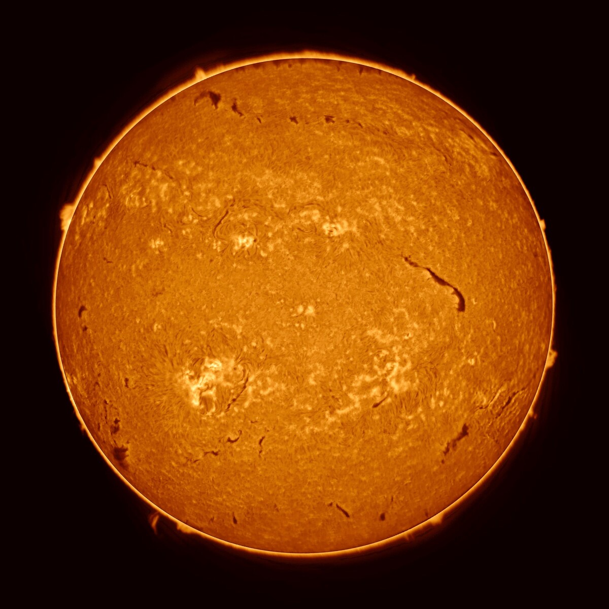 投稿：Sol'EXによる太陽面 2023/04/18 : 中川光学研究室ブログ