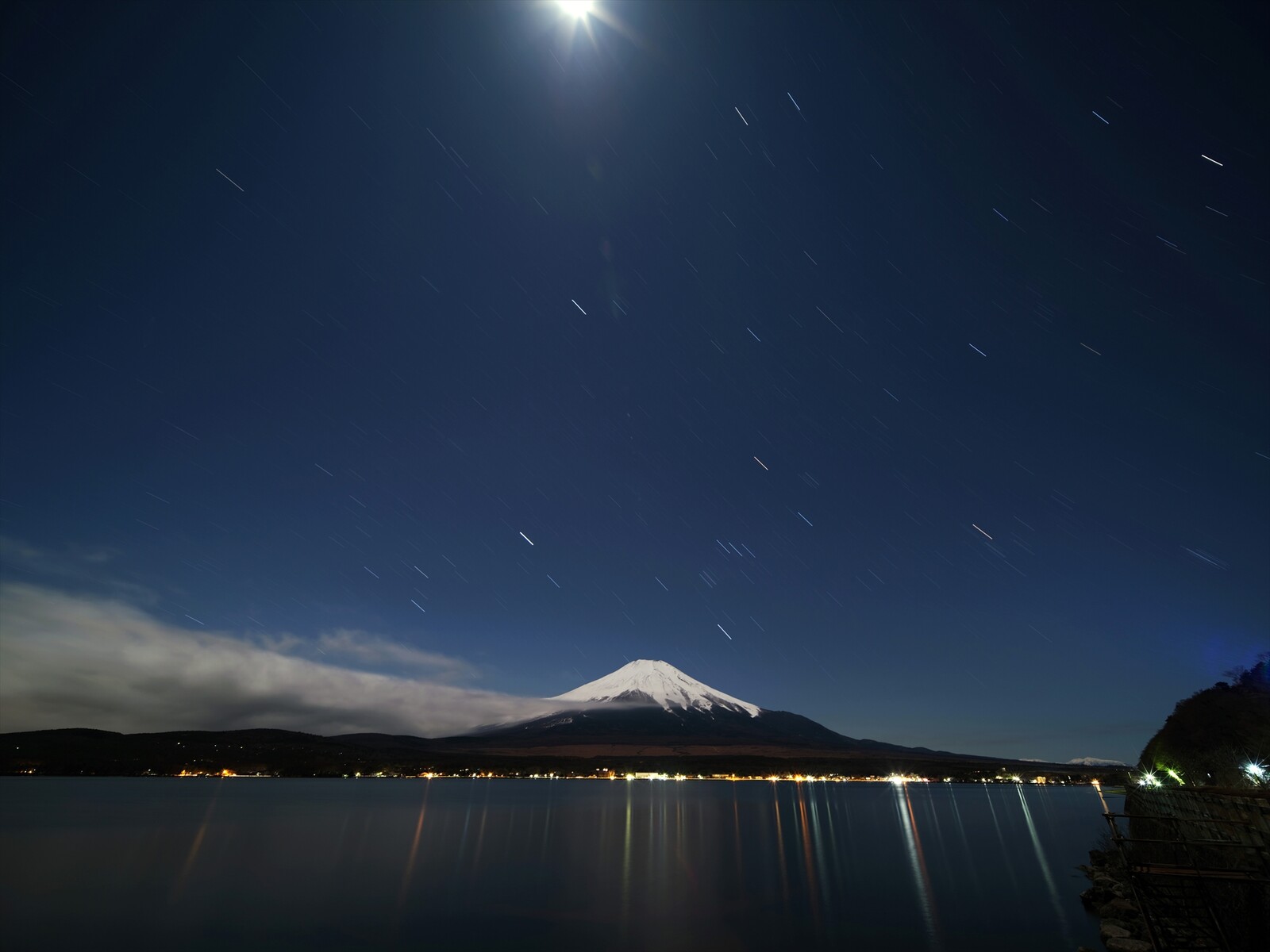 投稿 Laowa9mm Laowa17mmによる富士山と冬の星座 22 01 05 中川光学研究室ブログ