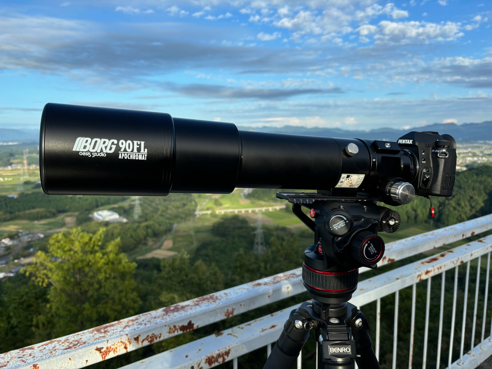 投稿：PENTAX／アストロトレーサーとBORG90FLを使ったお手軽天体