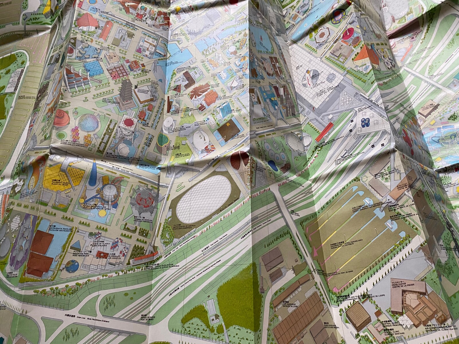 大阪万博：EXPO'70の公式ガイドマップ他 2025/09/13 : 中川光学