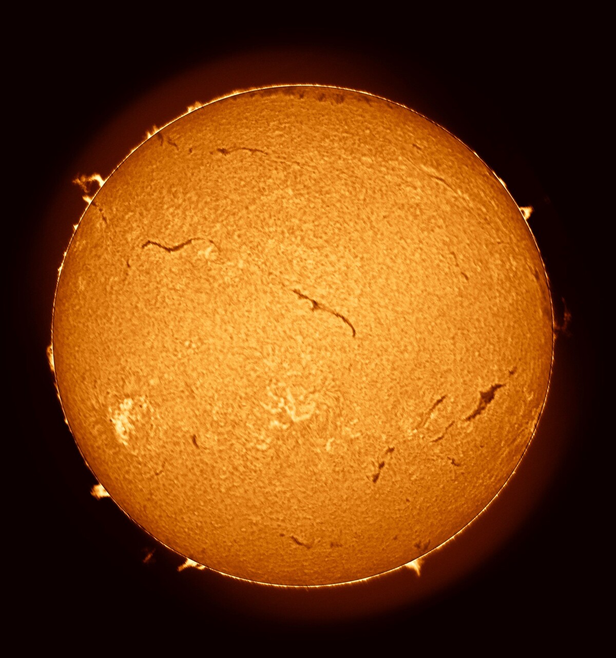 太陽ページ 投稿：Sol'EXによる太陽面 2023/04/18 : 中川光学研究室ブログ