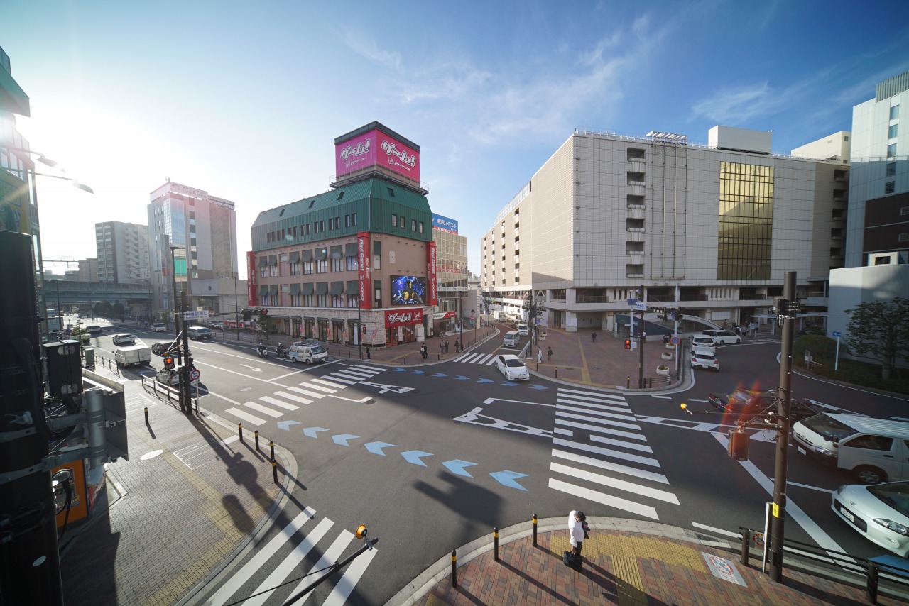 新製品 Laowa９mmf5 6試写 Jr船橋駅前 思い出の西武百貨店跡 12 07 中川光学研究室ブログ