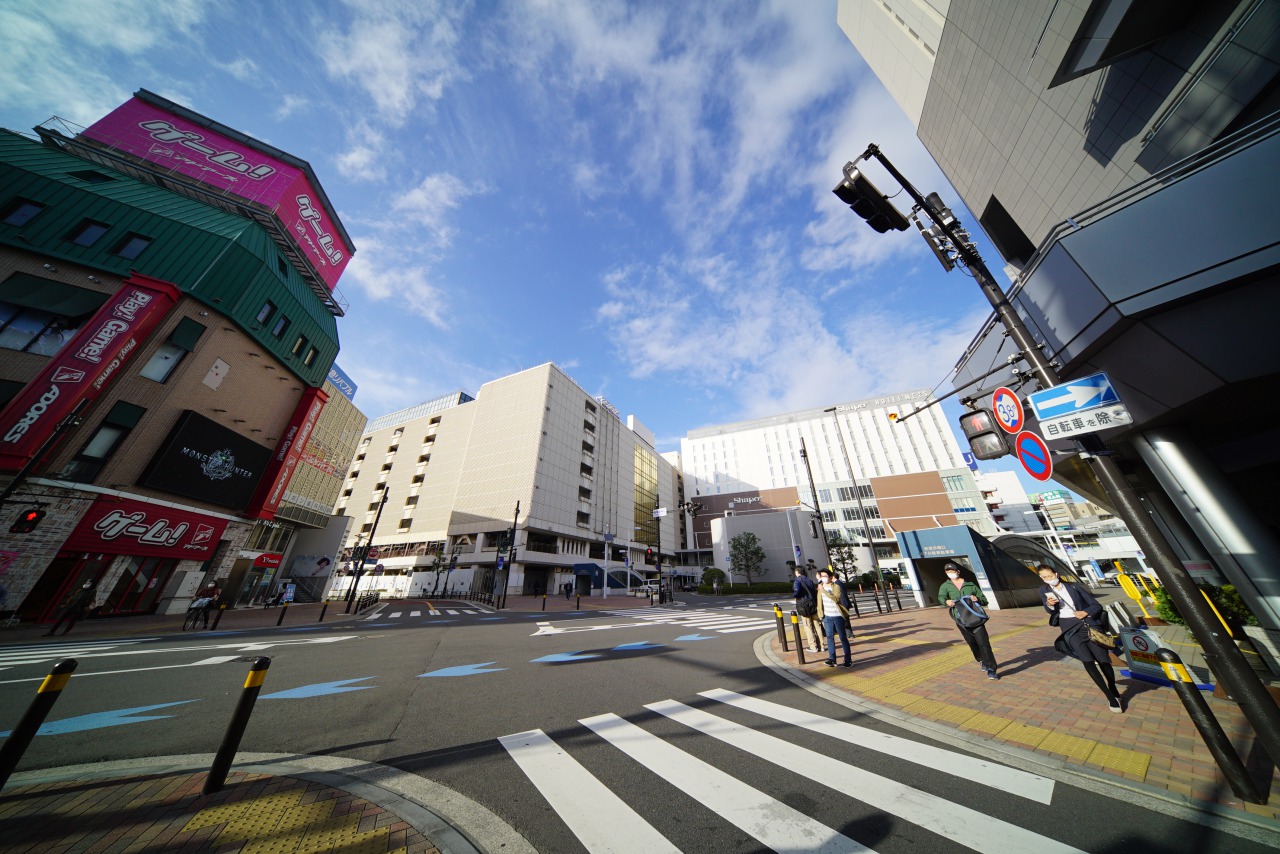 新製品 Laowa９mmf5 6試写 Jr船橋駅前 思い出の西武百貨店跡 12 07 中川光学研究室ブログ