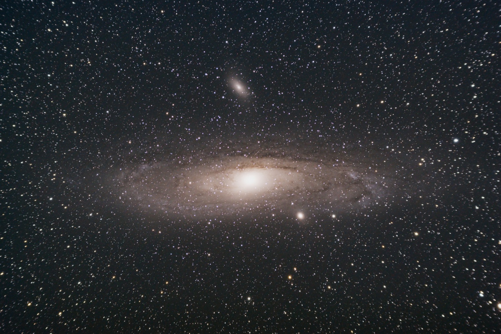 投稿 Miltol400mmedによるアンドロメダ銀河 08 23 中川光学研究室ブログ