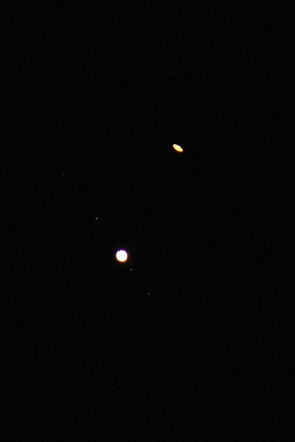 月と星の対話 What would it look like if the planet were moving with the
