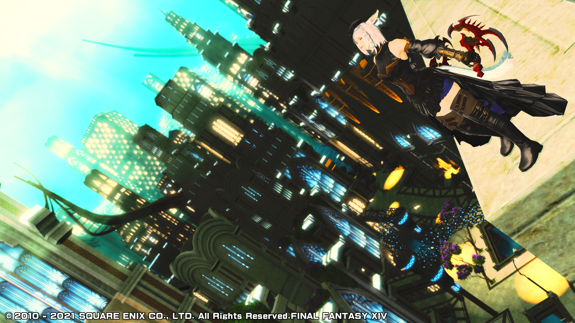 テンペスト アーモロート フライングマウント Stray Miqo Te