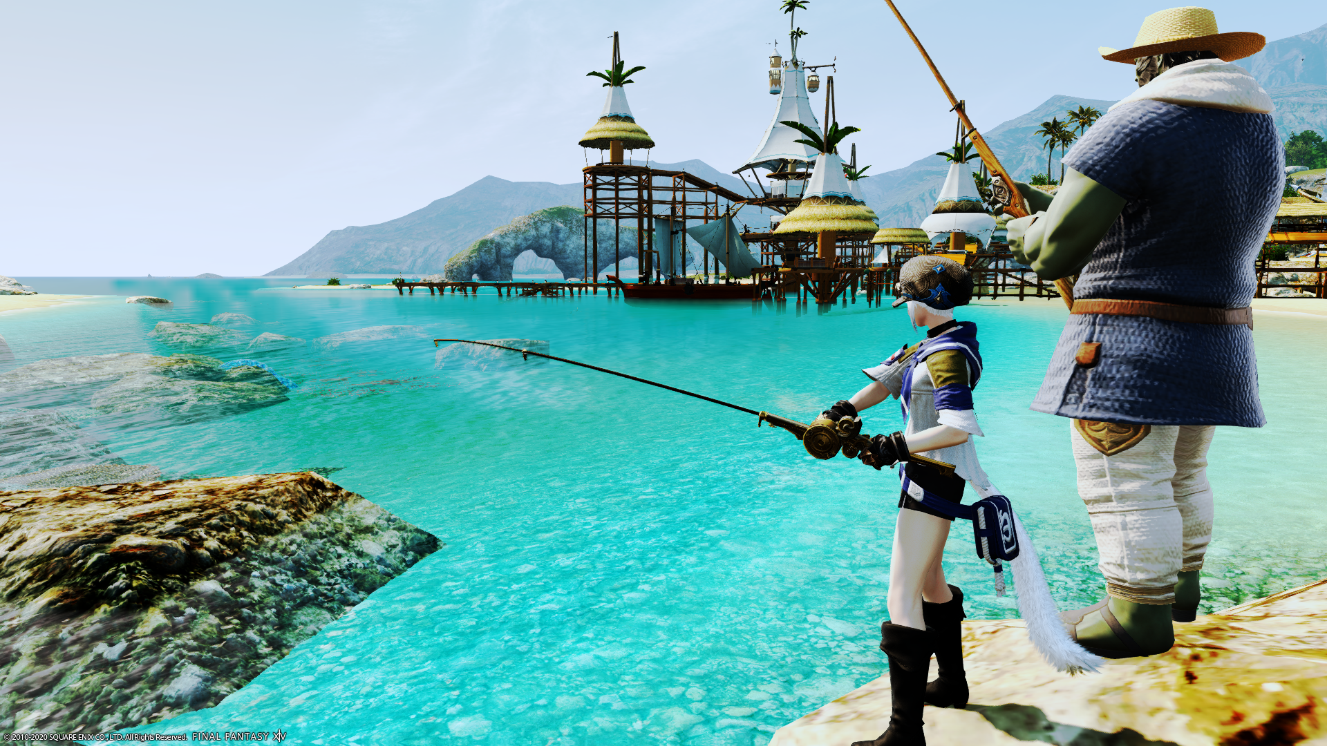 釣り女子 漁師 Stray Miqo Te