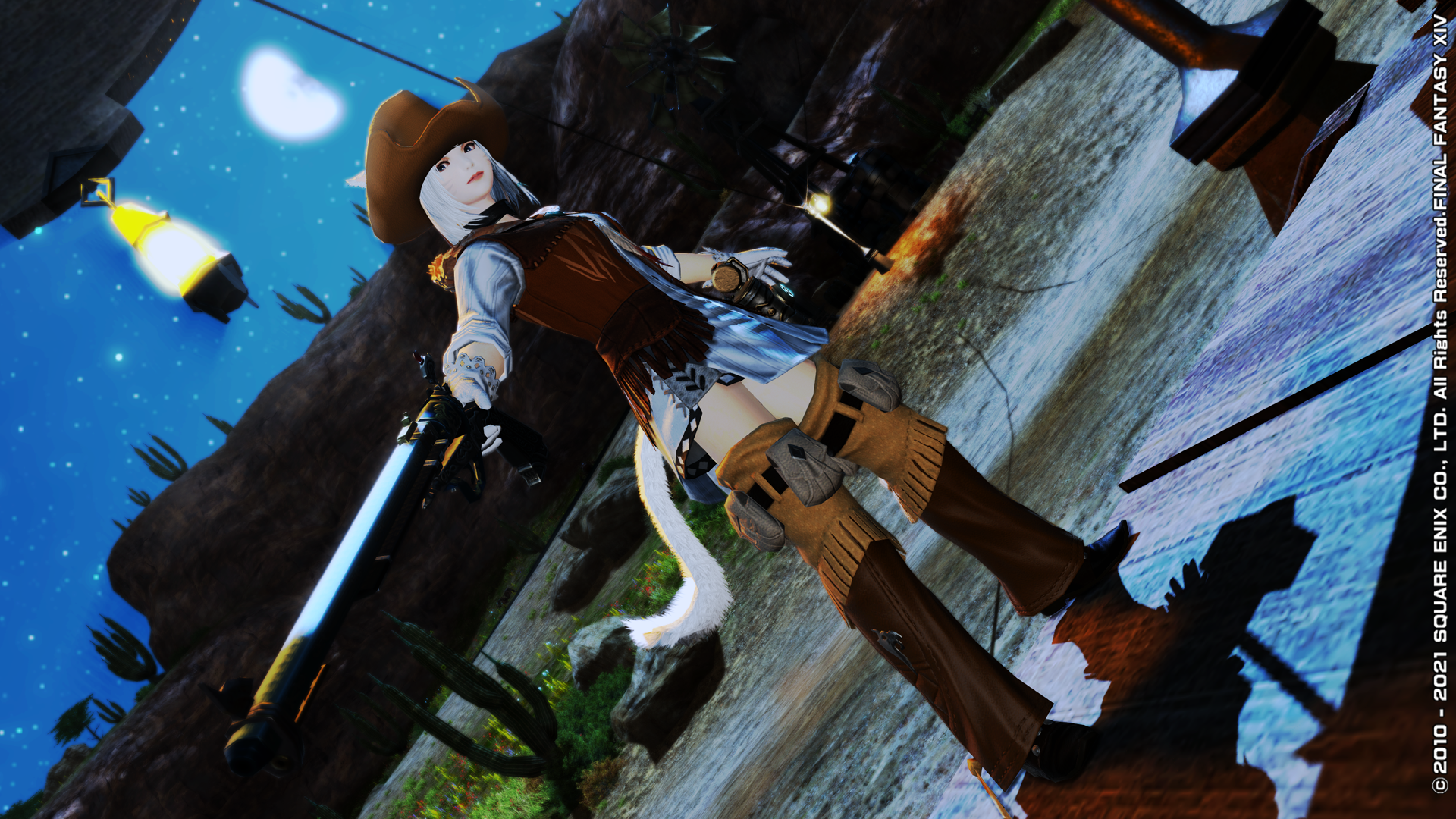 アンフィプテレフリンジブーツ Physical Range Stray Miqo Te
