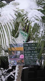 今年はよく降る。たまに降る雪は冬の雨より大歓迎。