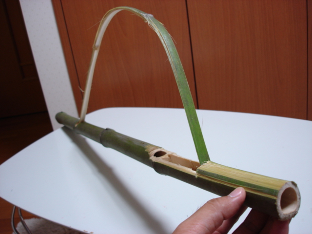 竹弓矢 竹鉄砲 なかはら歯科医院 医院日誌
