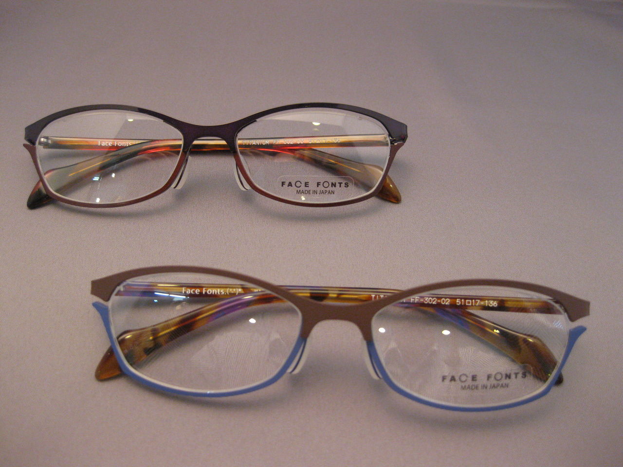 新品□FACE FONTS フェイスフォント メガネ FF-353-02 鯖江製（FACE  