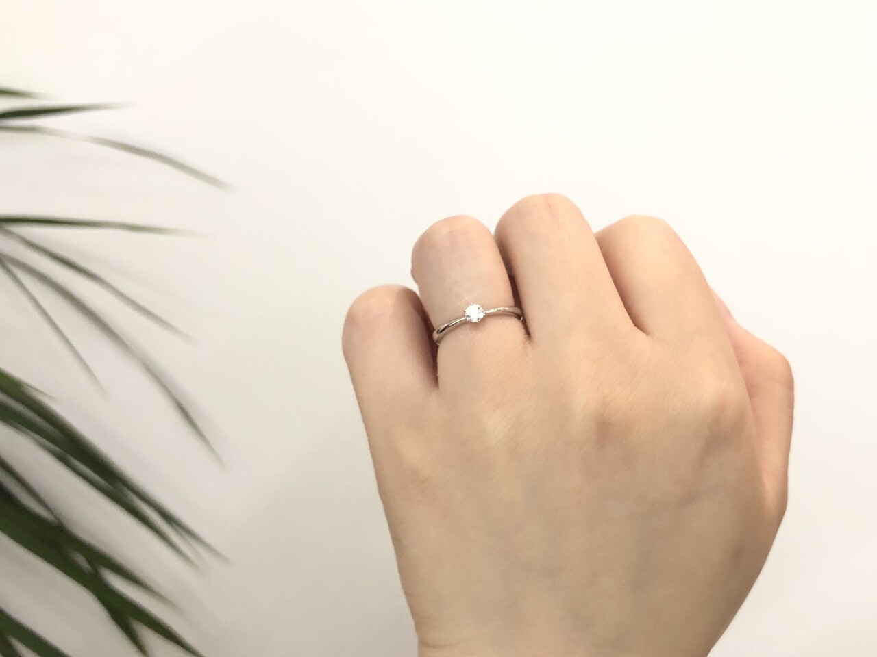 婚約指輪 ディアブライダル JRA0349BP 7号 ロイヤルアッシャー 婚約指輪