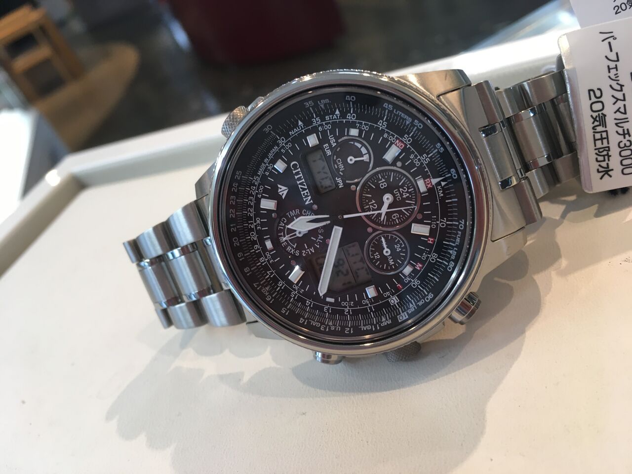 シチズンプロマスターSKY : 松江 時計 ブログ <松江中井脩>