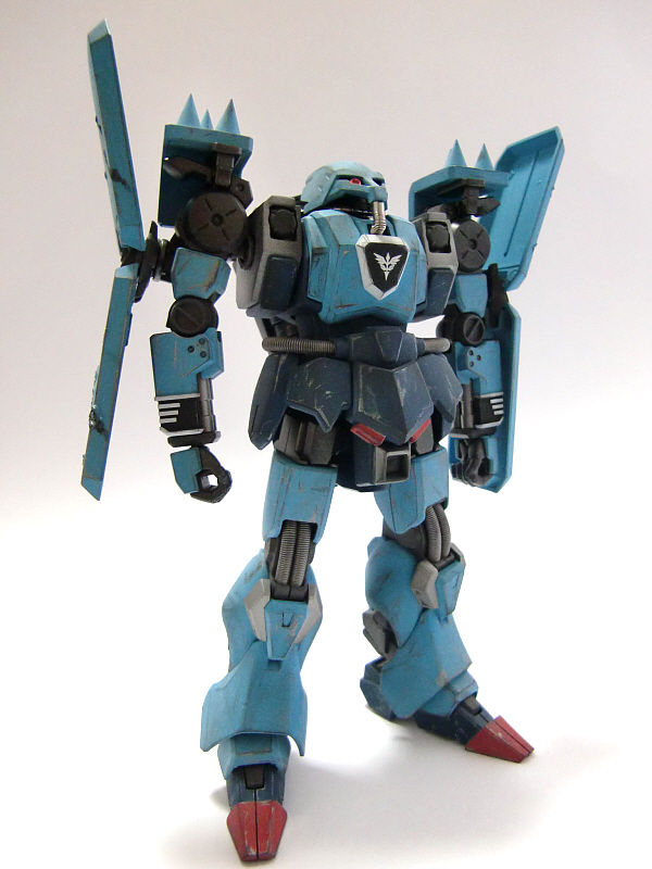 Hguc シュツルムガルスを3倍ボロボロにする その5 そんなアホなのガンプラ塗装奮闘記