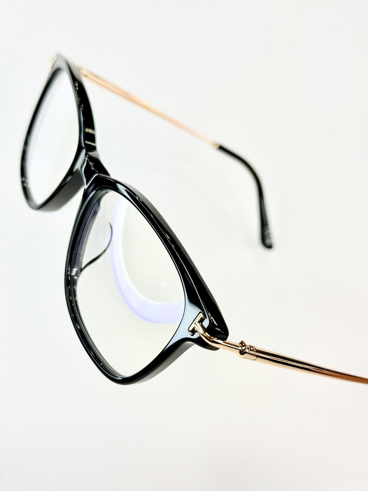 TOMFORD クラシックコンビフレーム 新品未使用品 SOFT SQUARE OPTICAL FRAME WITH MAGNETIC CLIP | TOM FORD Fashion