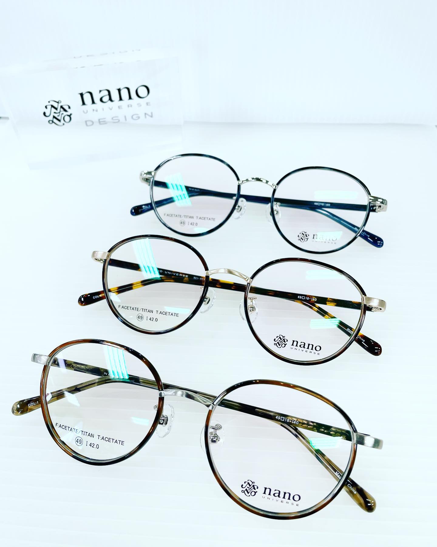 スーパーセール】 nano UNIVERSE ナノユニバース NU-2039 眼鏡フレーム