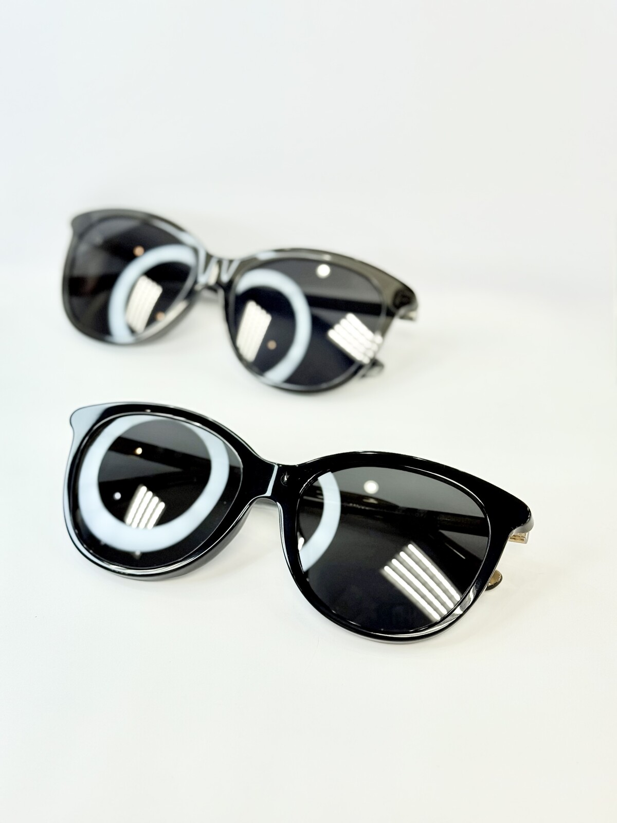 美品　BURBERRY バーバリー　チェック柄テンプルサングラス　男女兼用　正規 BURBERRY バーバリーチェック サングラス