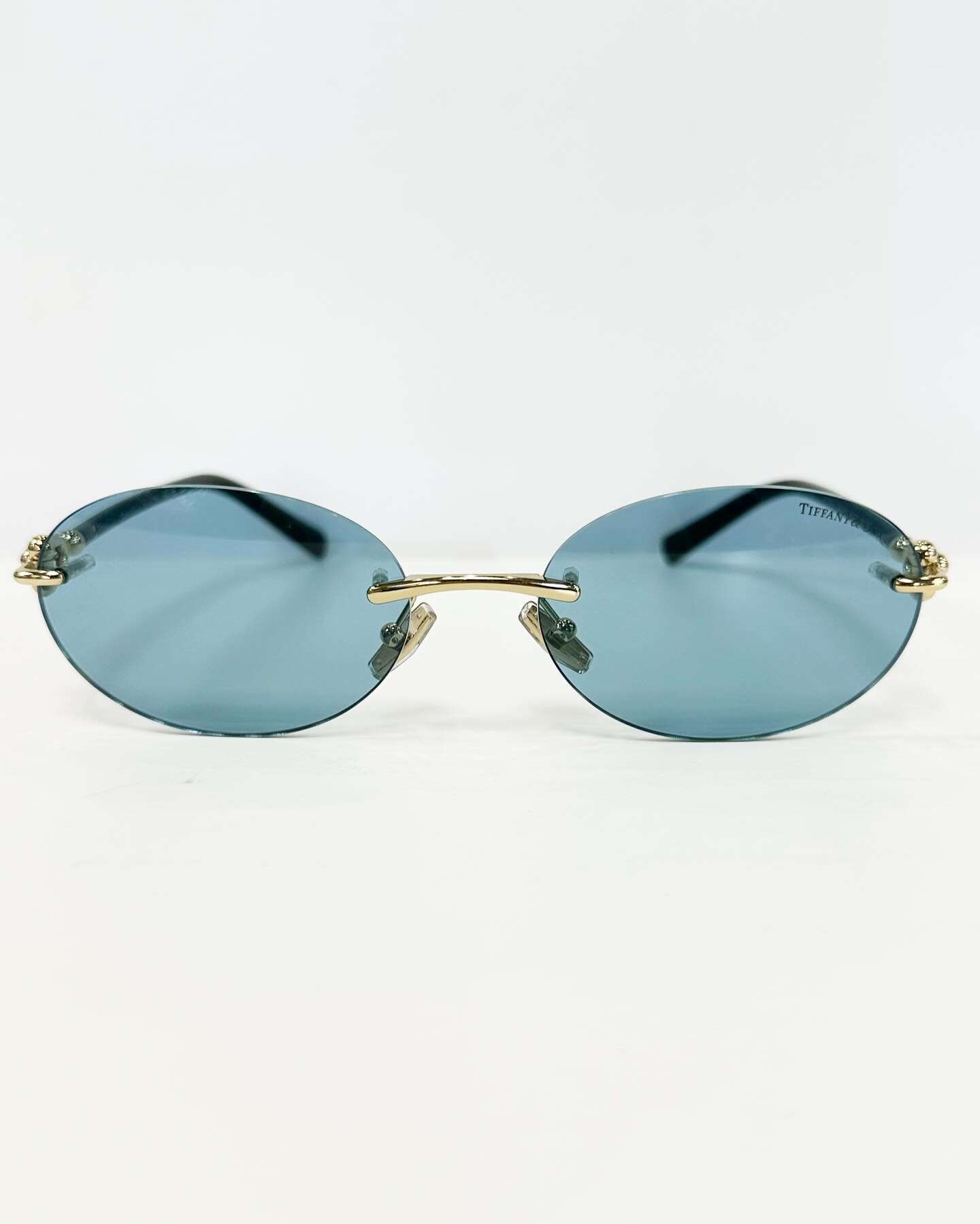 Tiffany&Co/ティファニー オーバルフレームレスサングラス TIFFANY&Co.、新作リムレスオーバルシェイプサングラス入荷しま